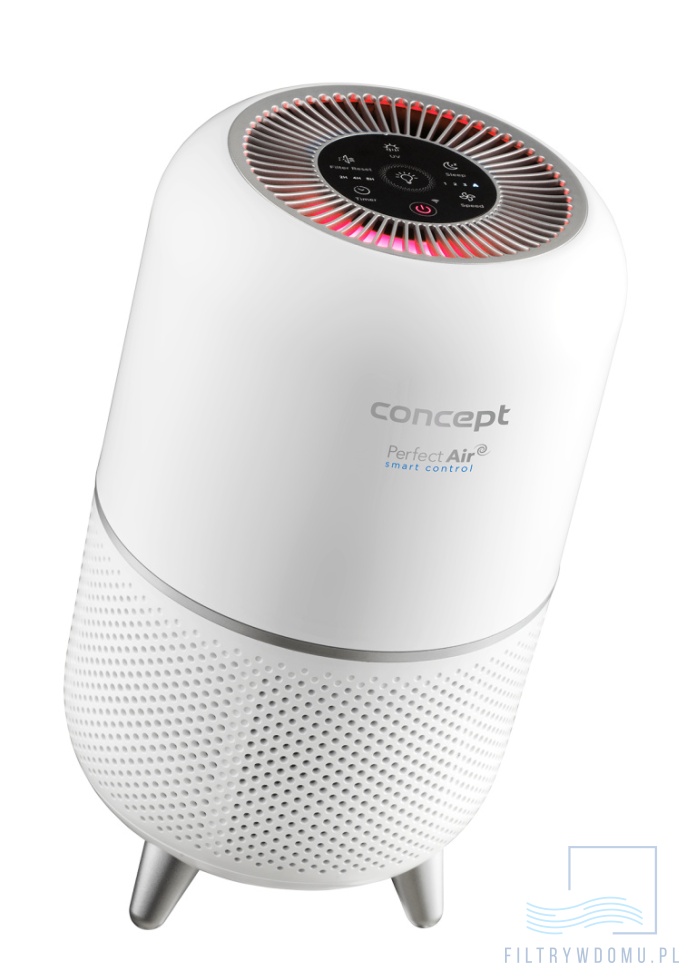 cichy oczyszczacz powietrza Perfect Air Smart CA1020 do sypialni
